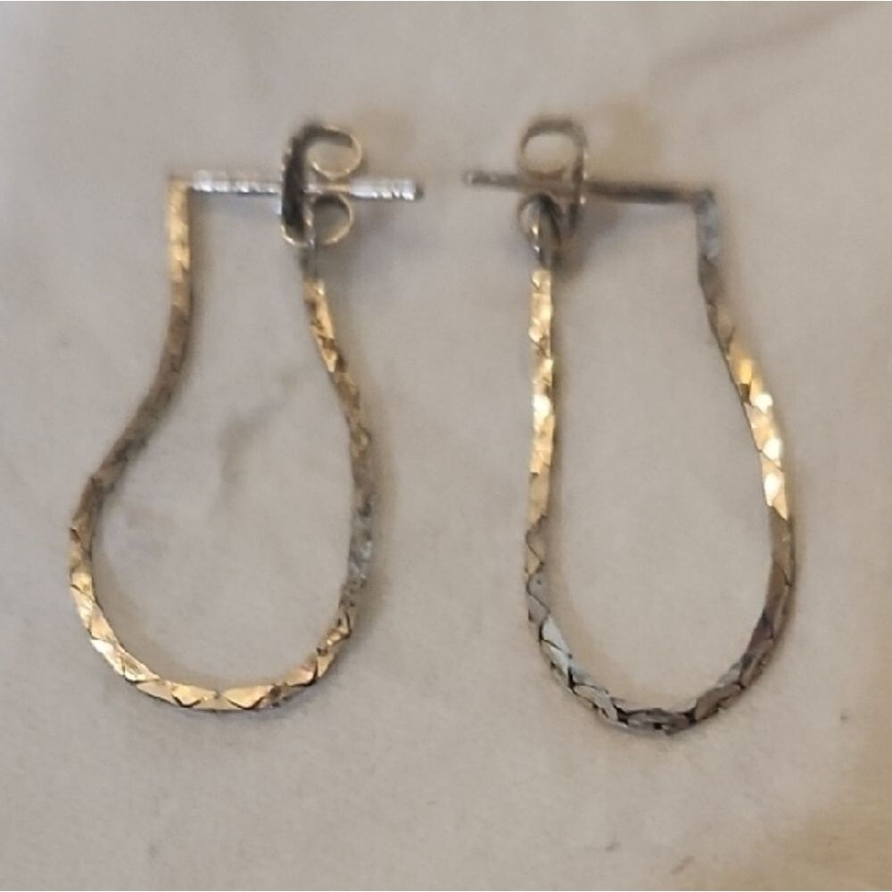 Elegant Silver Hoop Earrings